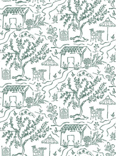 Nina Campbell - La Quintinie Teal