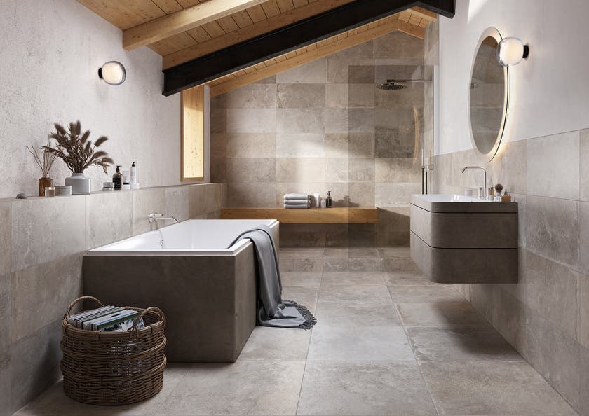 Craft Light grey 30x60 såg