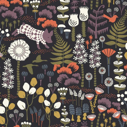 Boråstapeter - Hanna Werning Hoppmosse 1452, Swedish Designers Wallpapers