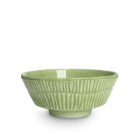 Stripes Skål 15 cm Grön