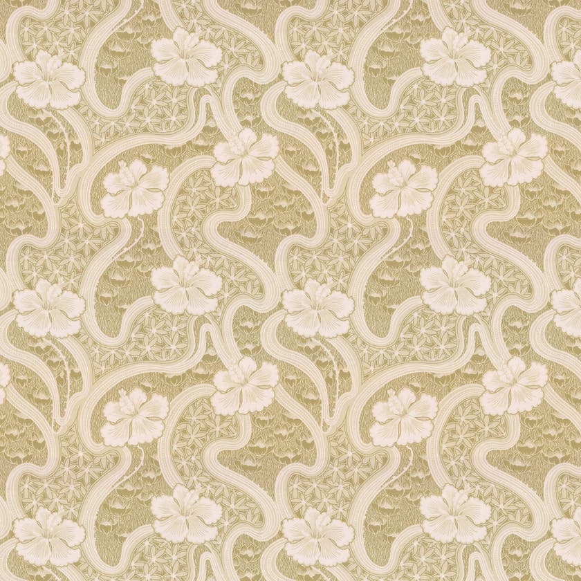 Lim & Handtryck - Tjolöholm - Grön/Vit x131-55