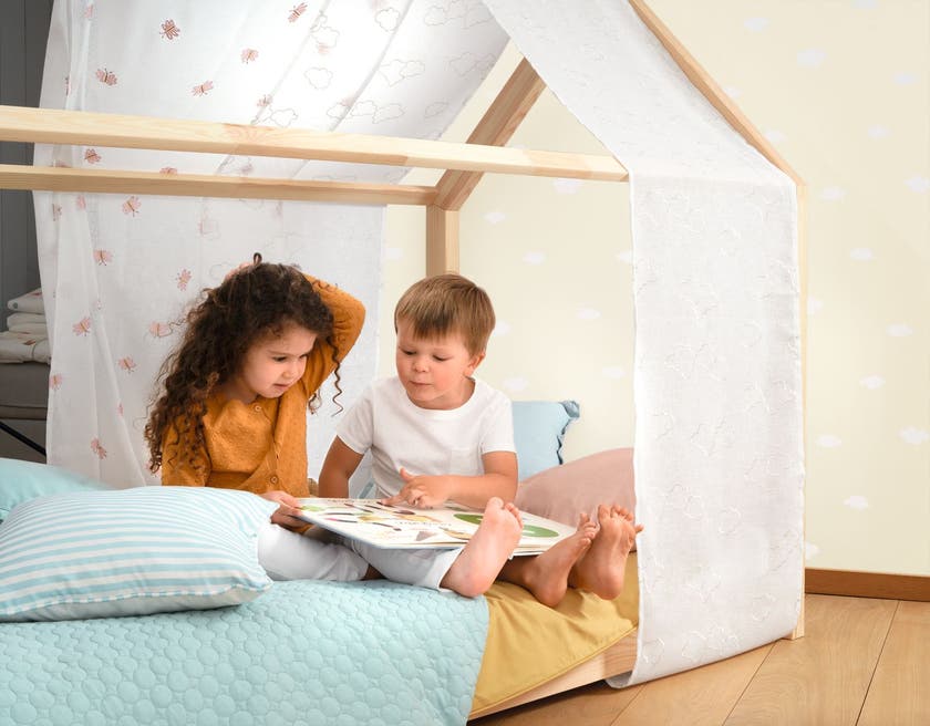 Casadeco - Rose & Nino Nuage Beige Rose & Nino Cad