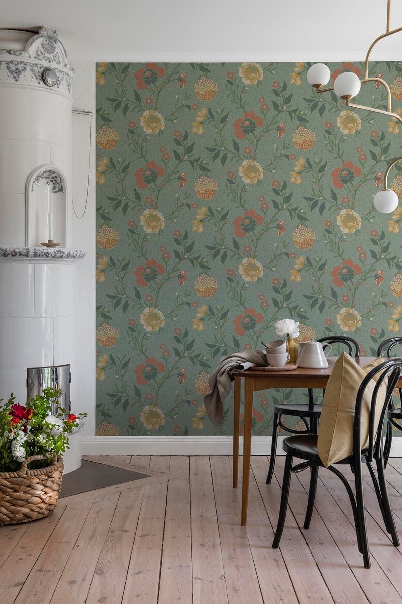 Vildros, Grön Blommor&Blad