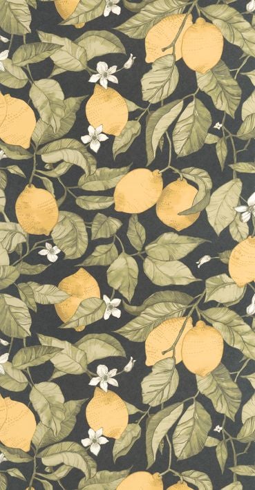 Casadeco - Lemon Tree Jaune Citron / Soliflore