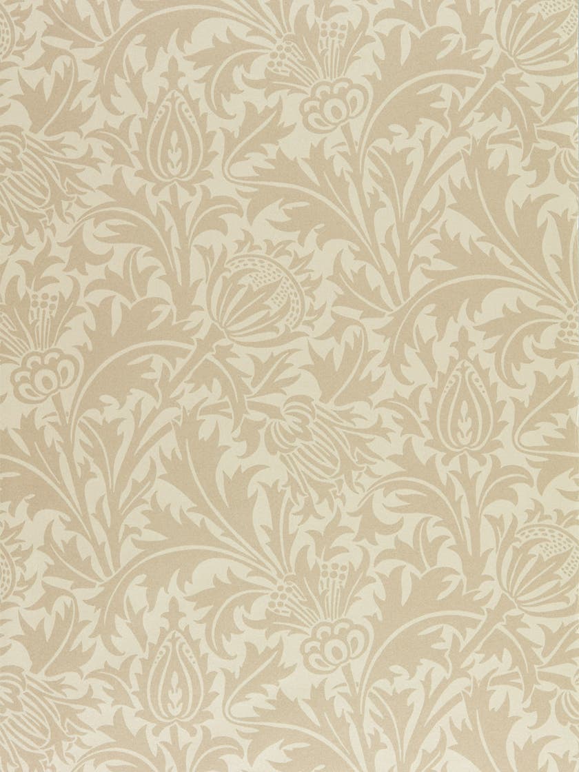 Morris & Co - Pure Thistle Linen Pure Morris North Wallpap