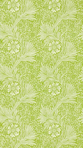 Morris & Co - Marigold Sap Green Cornubia Wallpapers