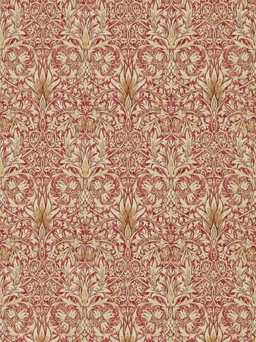 Morris & Co - Snakeshead Madder/Gold Morris 160th Anniversary