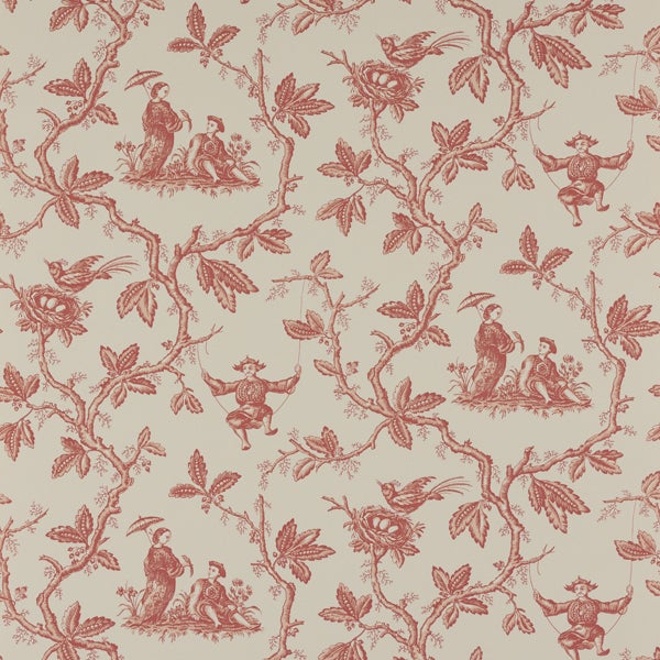 Colefax and Fowler - Toile Chinoise Pink