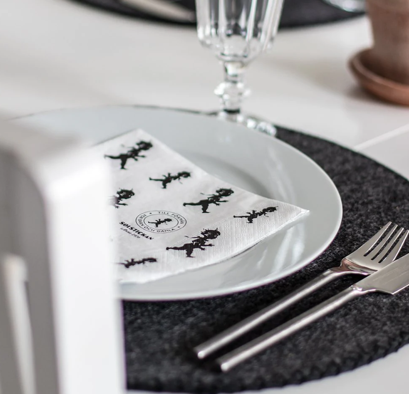 Servett Vit 33x33 cm, 20-pack