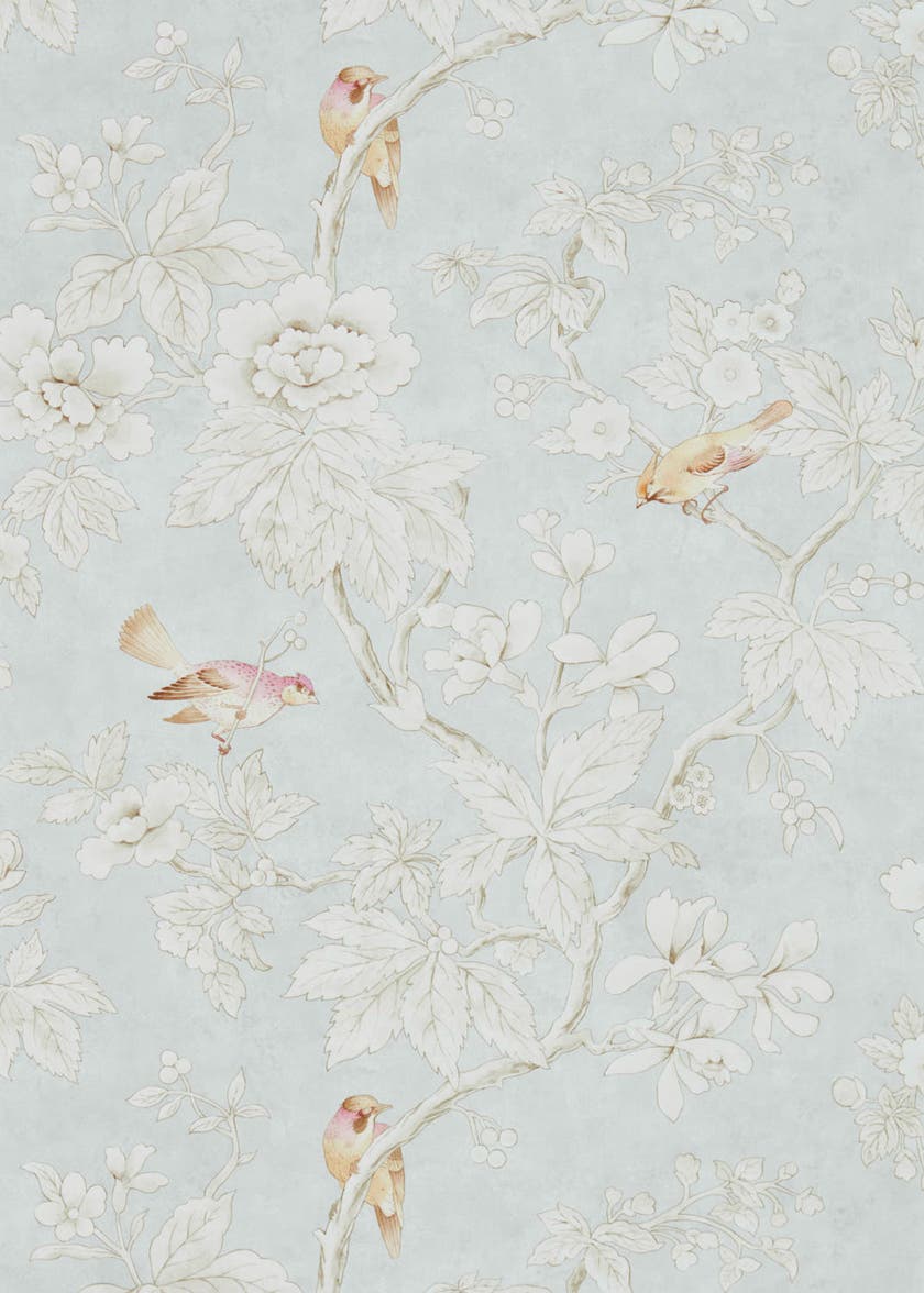 Sanderson - Chiswick Grove Silver Chiswick Grove Wallpapers