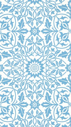 Morris & Co - St James Ceiling China Bl Simply Morris Wallpapers