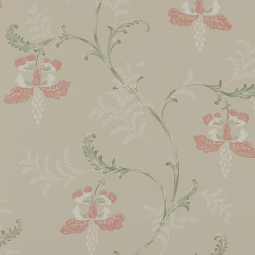 Colefax and Fowler - Bellflower Pink/Green