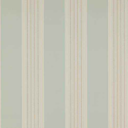 Colefax and Fowler - Tealby Stripe Aqua/Beige
