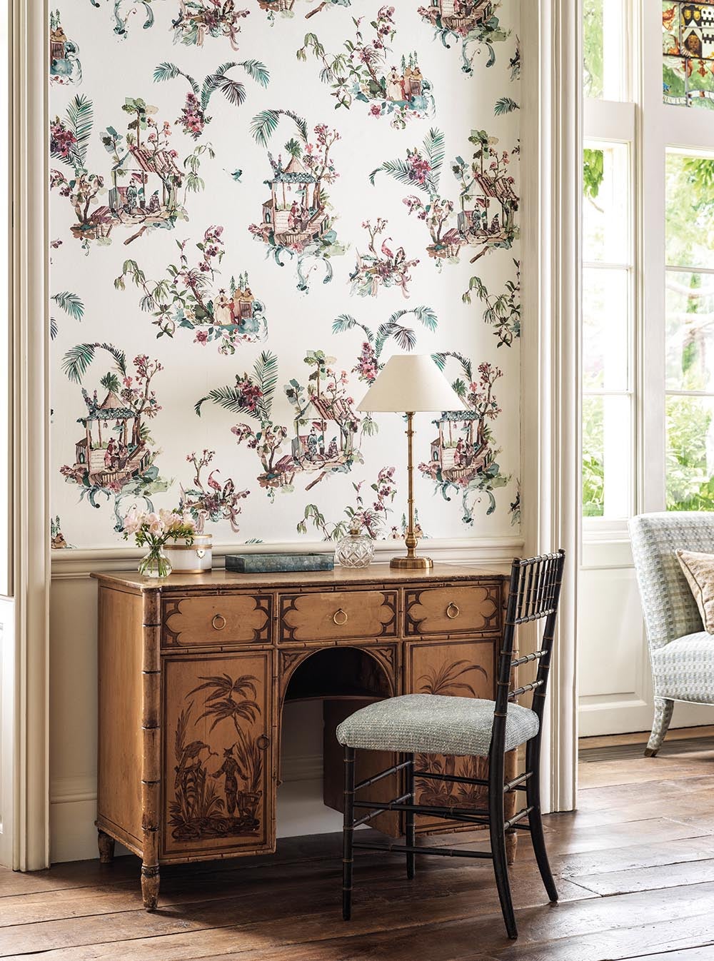 Nina Campbell - Toile Chinoise Teal