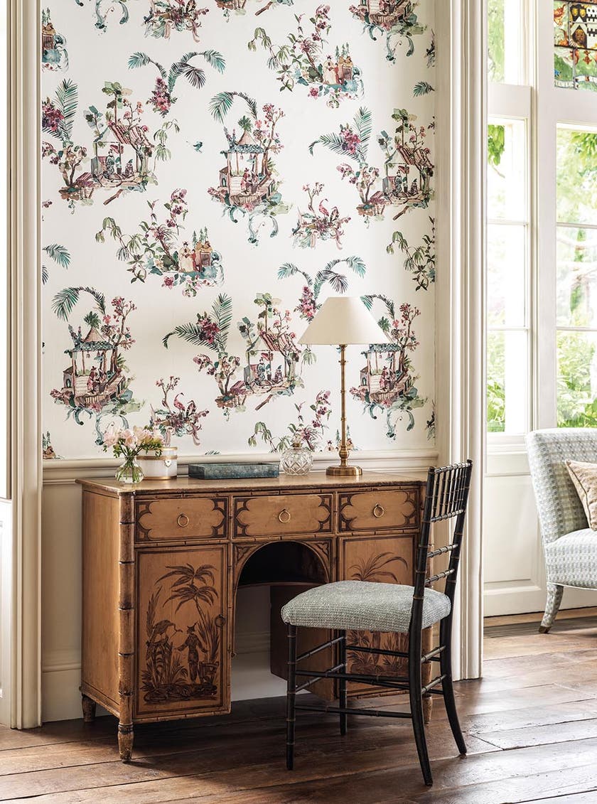 Nina Campbell - Toile Chinoise Teal