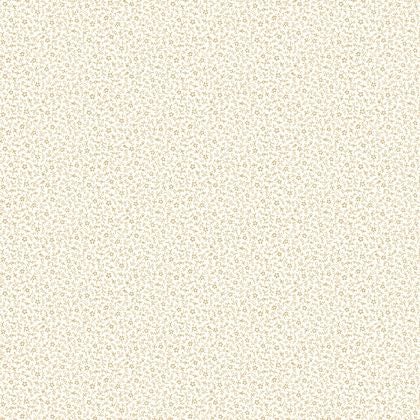 Casadeco - Myosotis Ficelle / Blanc Flower Market