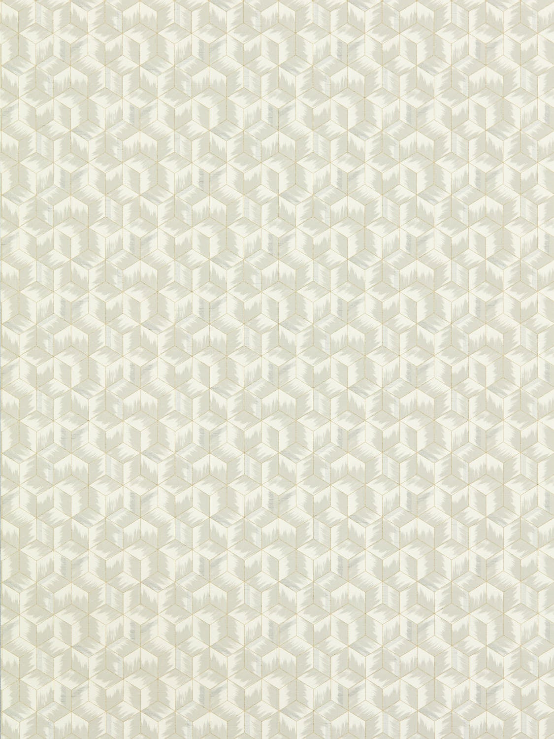 Zoffany - Tumbling Blocks Empire Gr Rhombi Wallcoverings