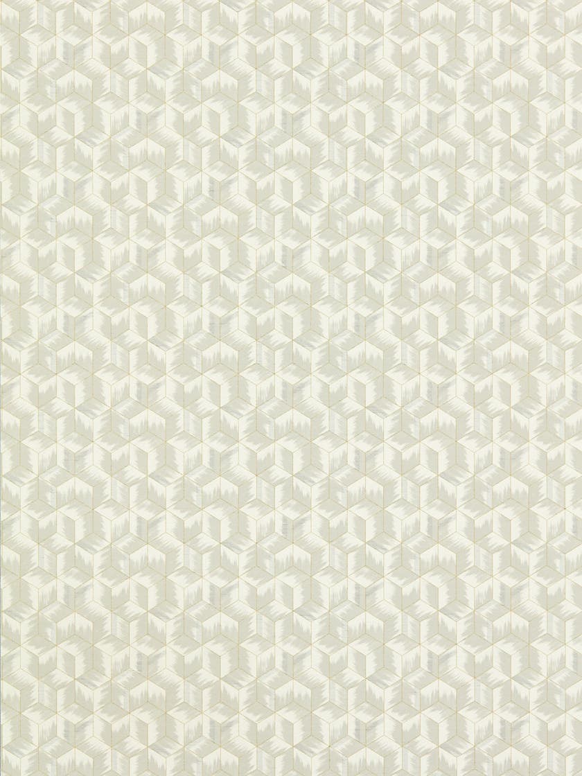Zoffany - Tumbling Blocks Empire Gr Rhombi Wallcoverings