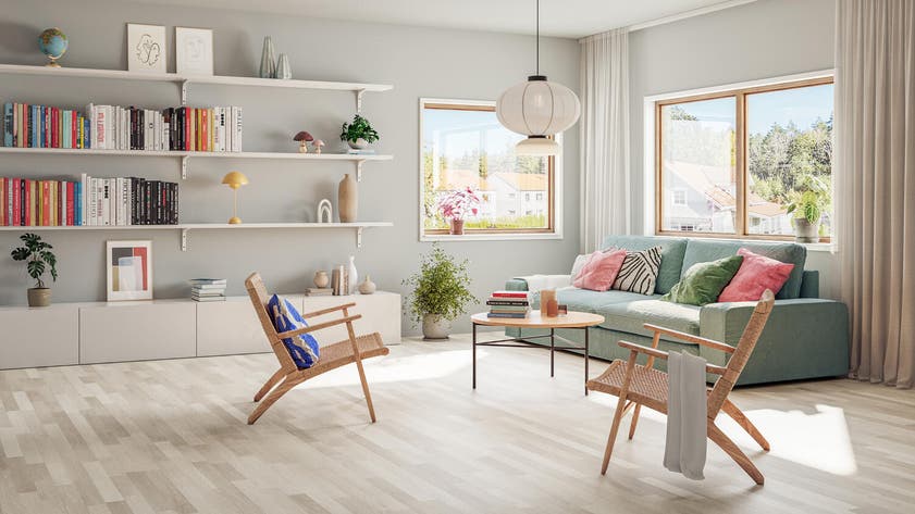 Trend Oak Light Grey 3m