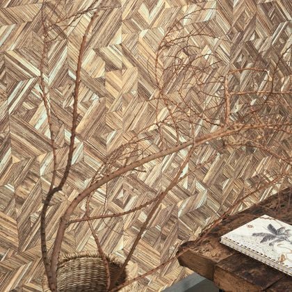 Casadeco - Paille Beige Noyer Bali Cad