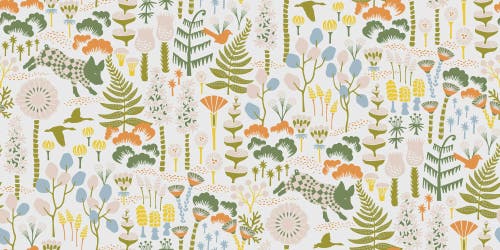 Boråstapeter - Hanna Werning Hoppmosse 1450, Swedish Designers Wallpapers