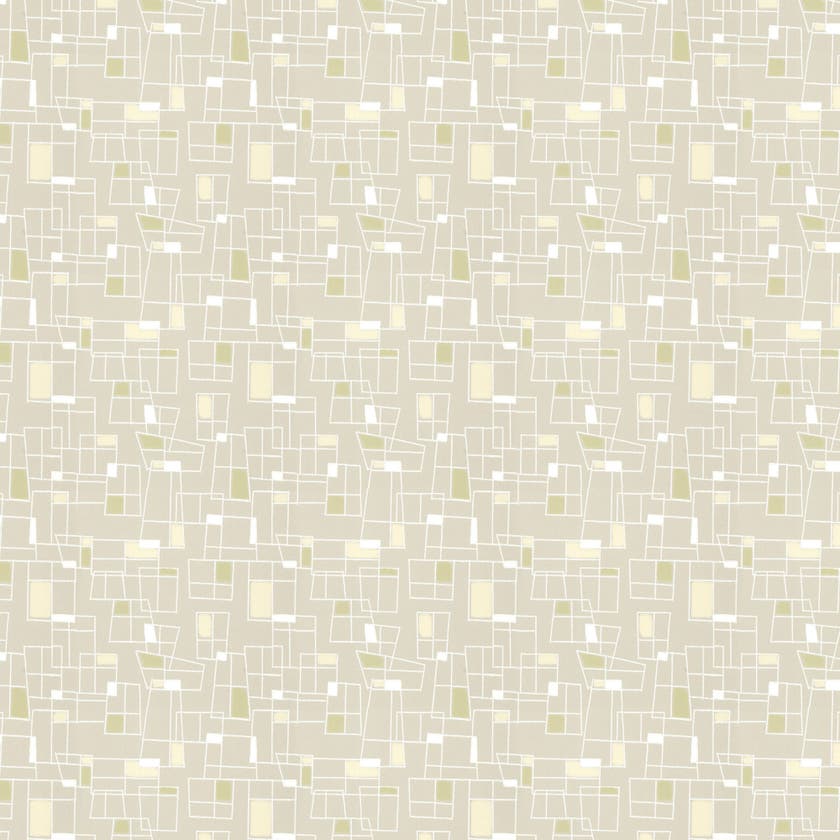 Lim & Handtryck - Rutor - Grå/Oliv K44-55