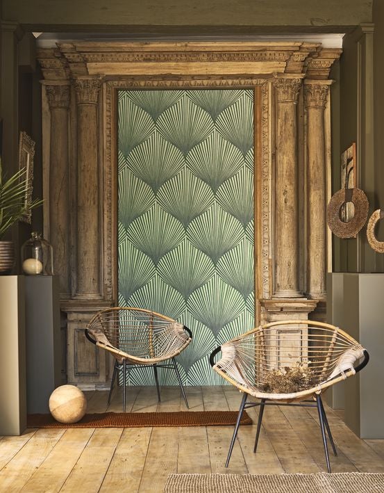 Casadeco - Semiramis Vert Nil Babylone Cad