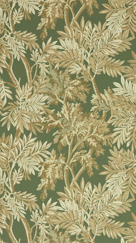 Sanderson - Tapestry Trees Woodland G Country Woodland Wallcove