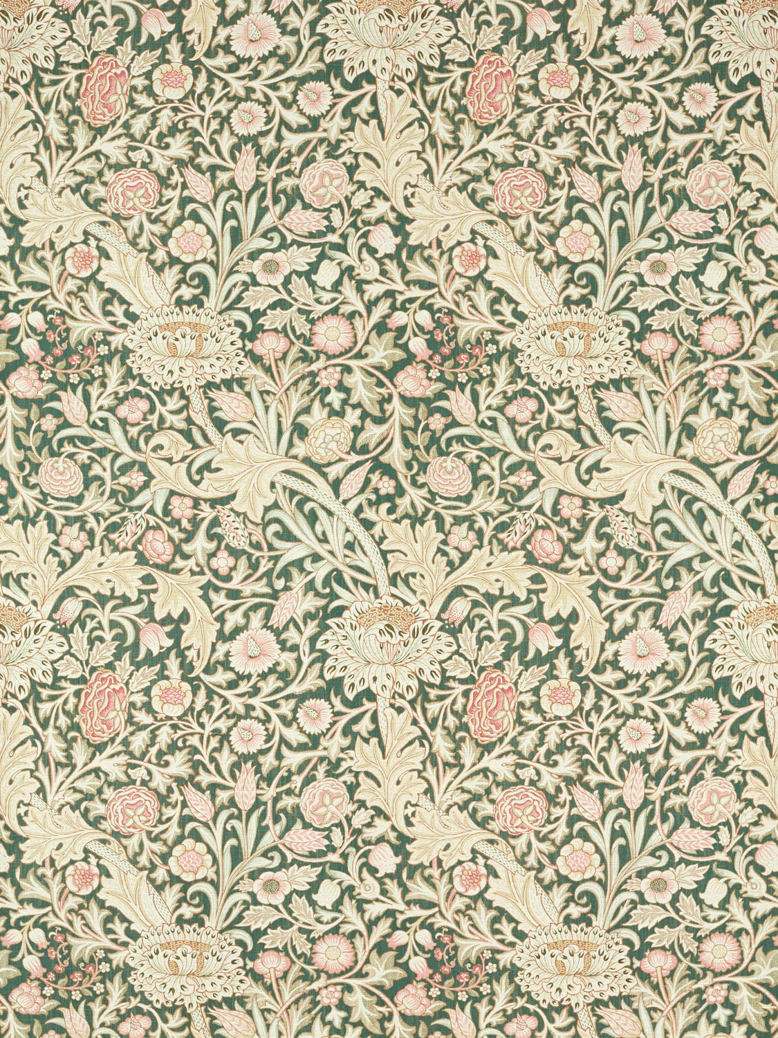 Morris & Co - Trent Teal Emery Walkers House Wall