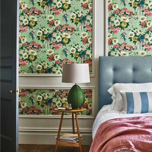 Carma - Floral Serenade verde V&A Decorative Papers 2