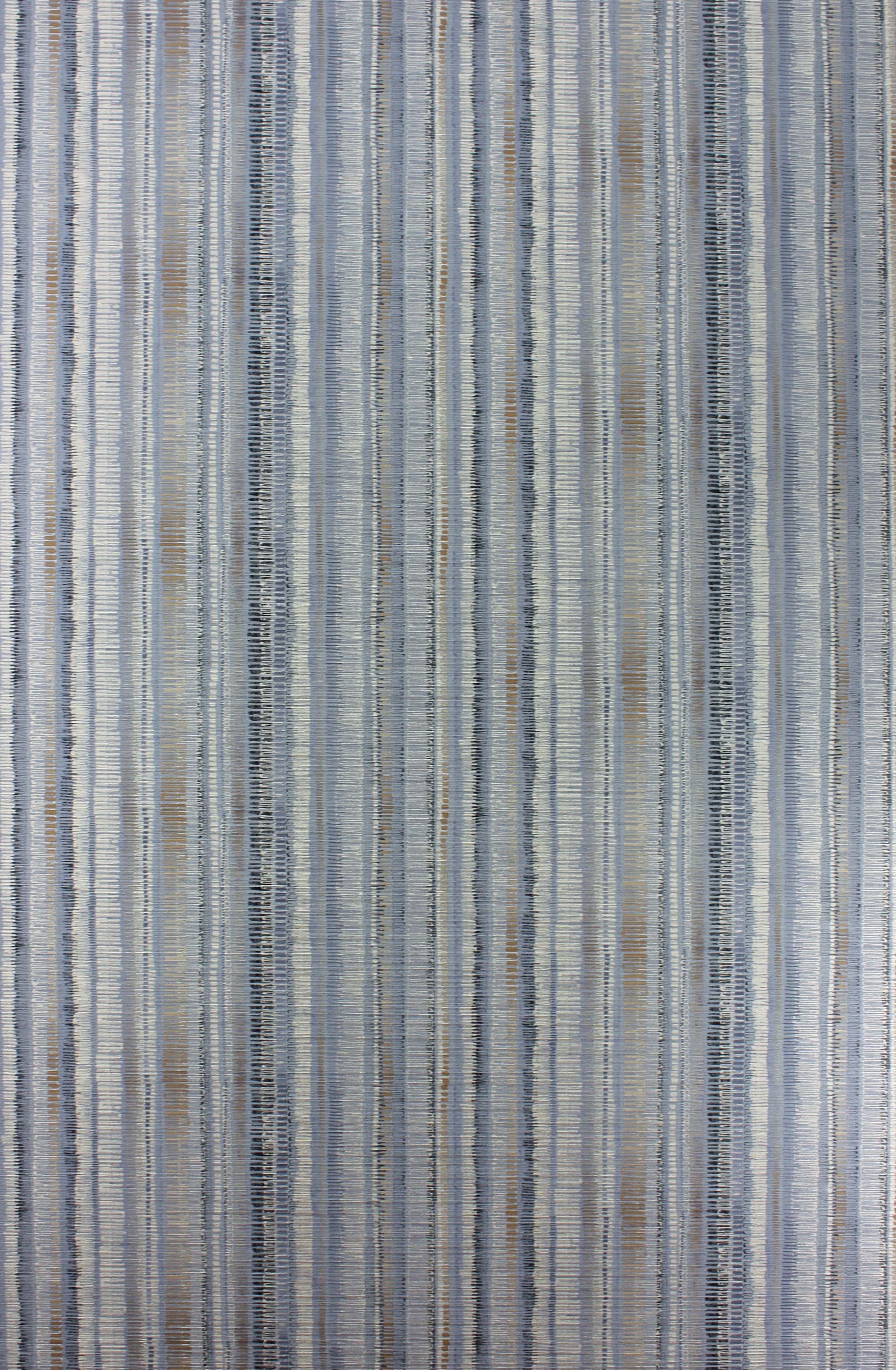 Osborne & Little - Flutter Intarsia Flitter Denim/Me