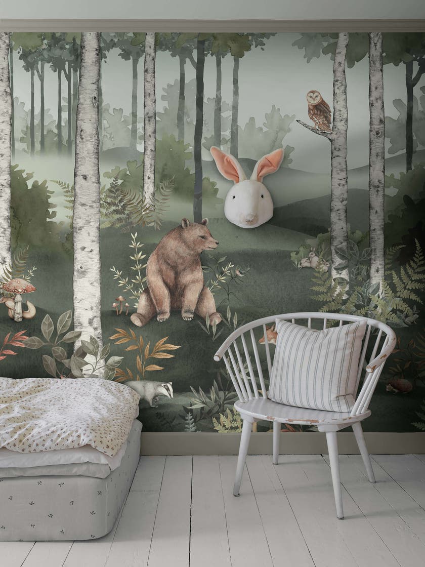 Boråstapeter - Wild Forest Mural Newbie