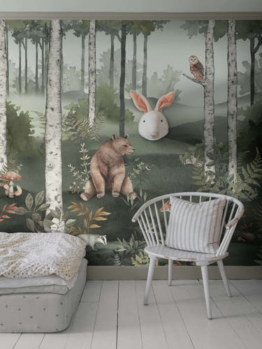 Boråstapeter - Wild Forest Mural Newbie