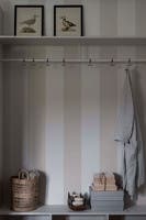 Bred Rand, Beige Enfärgad & Randig