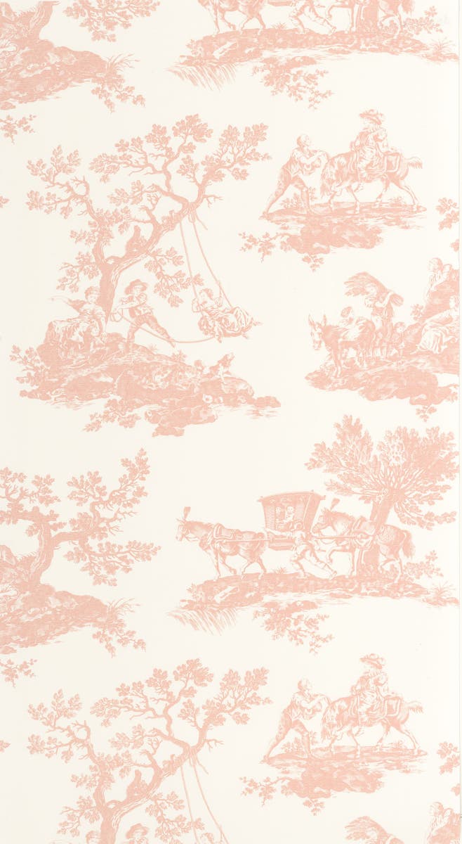 Casadeco Cadence Rose Poudre