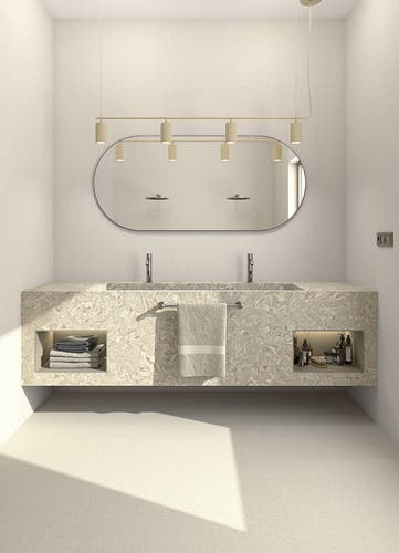 Mousse-R Greige - 80x80cm