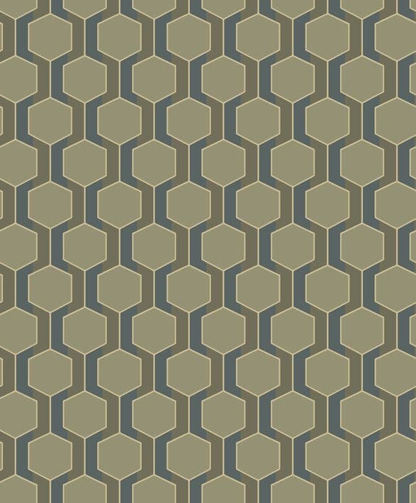 Casadeco - Hamilton Vert Kaki Derby