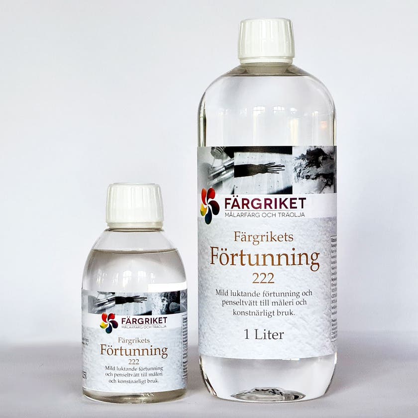 Färgriket förtunning 222 - 250ml