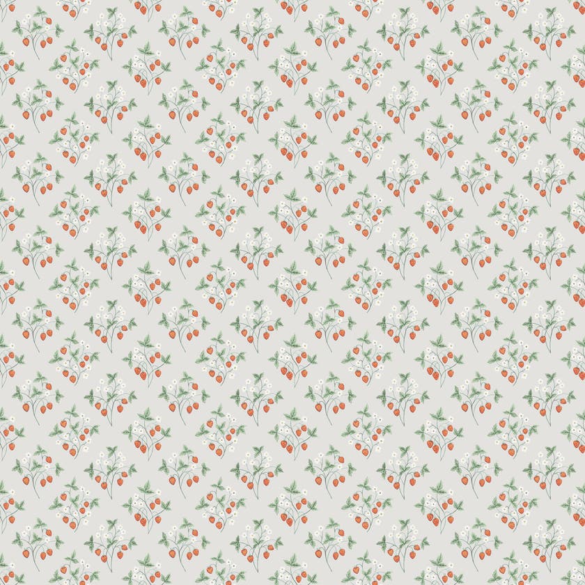 Midbec Tapeter - Jordgubbar