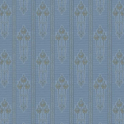 Lim & Handtryck - Jugendros - Blå/Guld x127-40