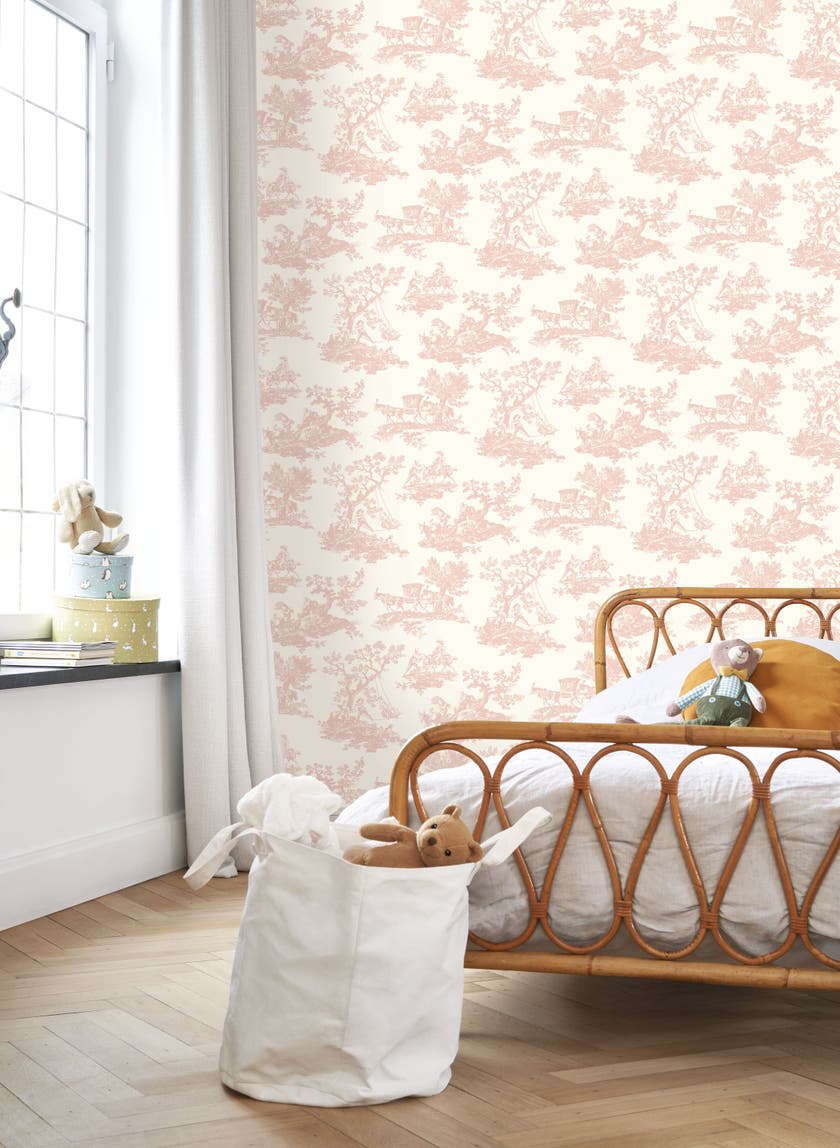 Casadeco Cadence Rose Poudre