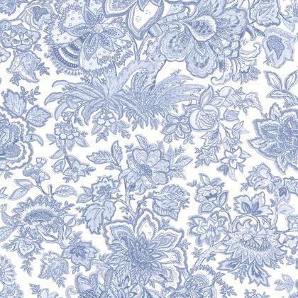 Casadeco - Provence Bleu Porcelaine Les Belles Toiles De Jouy