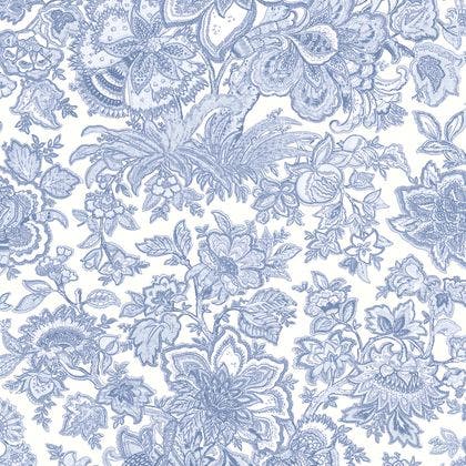 Casadeco - Provence Bleu Porcelaine Les Belles Toiles De Jouy