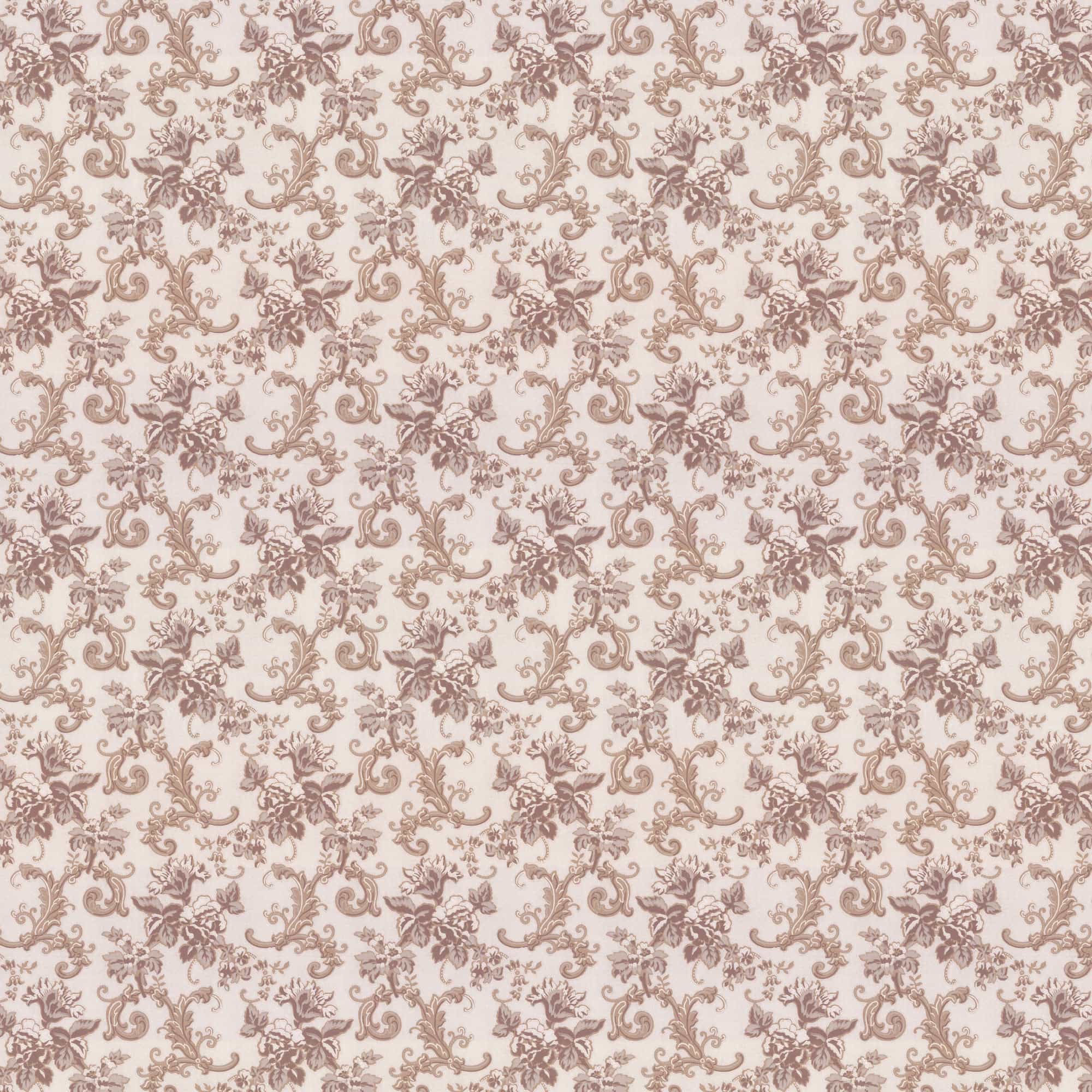 Lim & Handtryck - Hovdala blomma - kvist/Brun x112-21