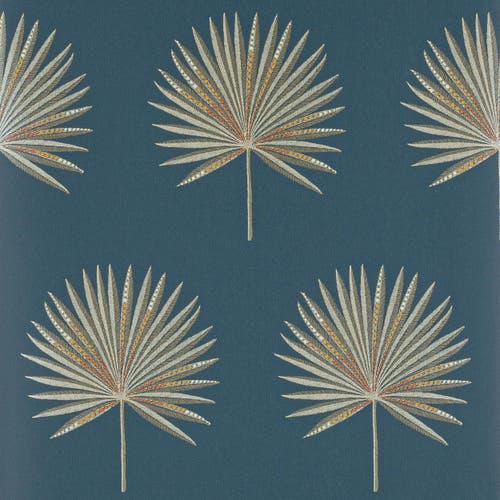 Jane Churchill - Fortunei Navy/Silver