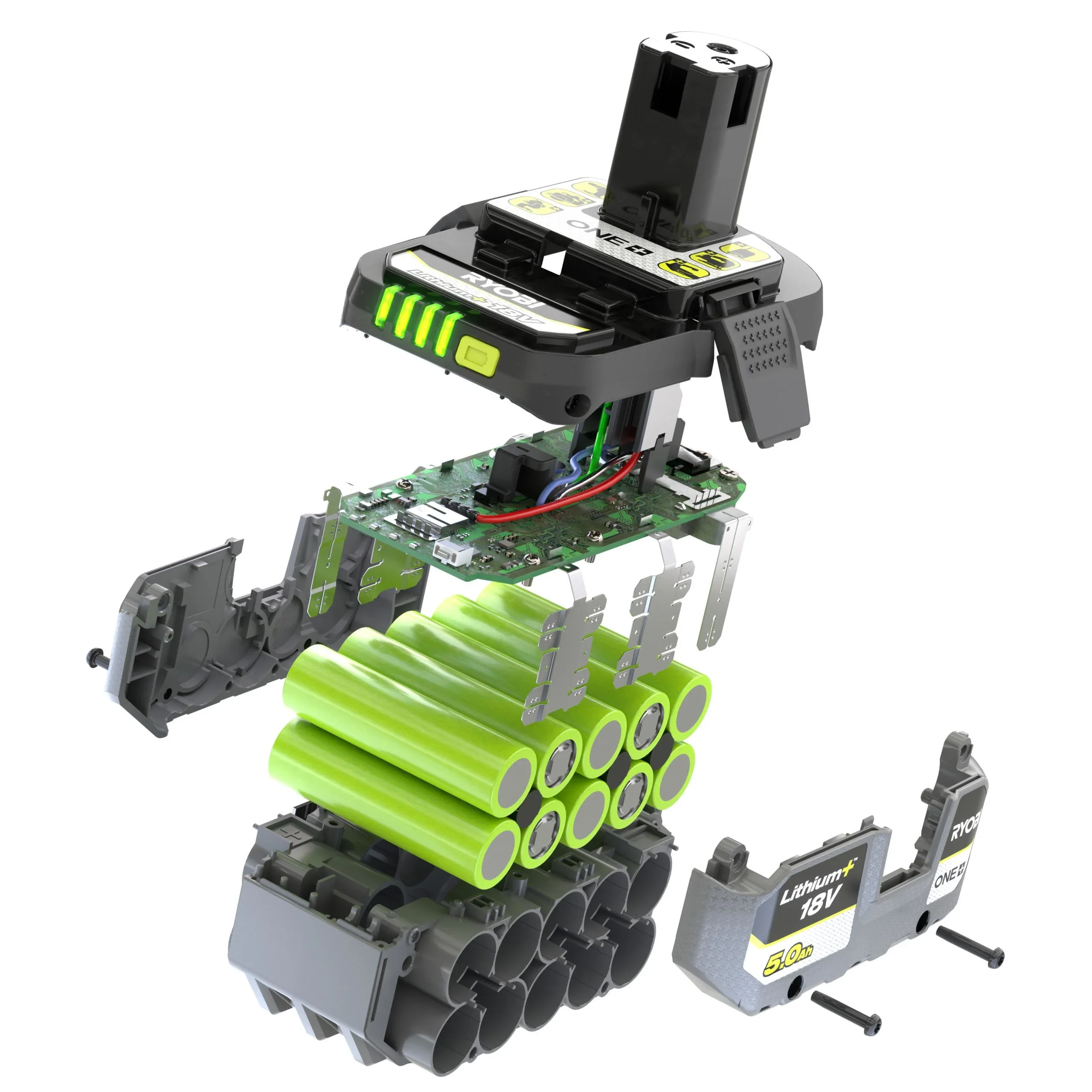 Batteri RYOBI One+ RB1850X 18V 1x5,0Ah