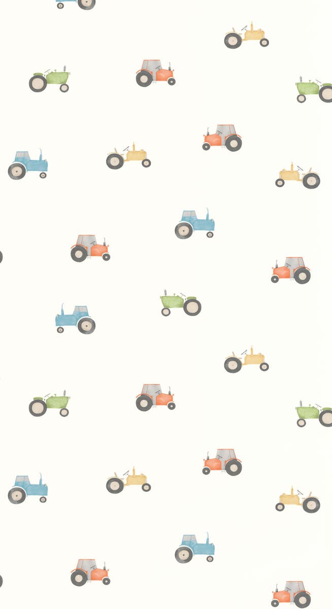 Casadeco - Vintage Tractor Multicolo Once Upon A Time