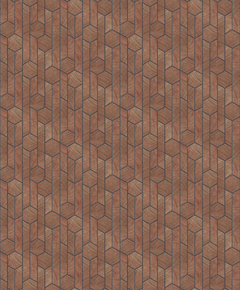 Midbec Tapeter - Kantha Rust