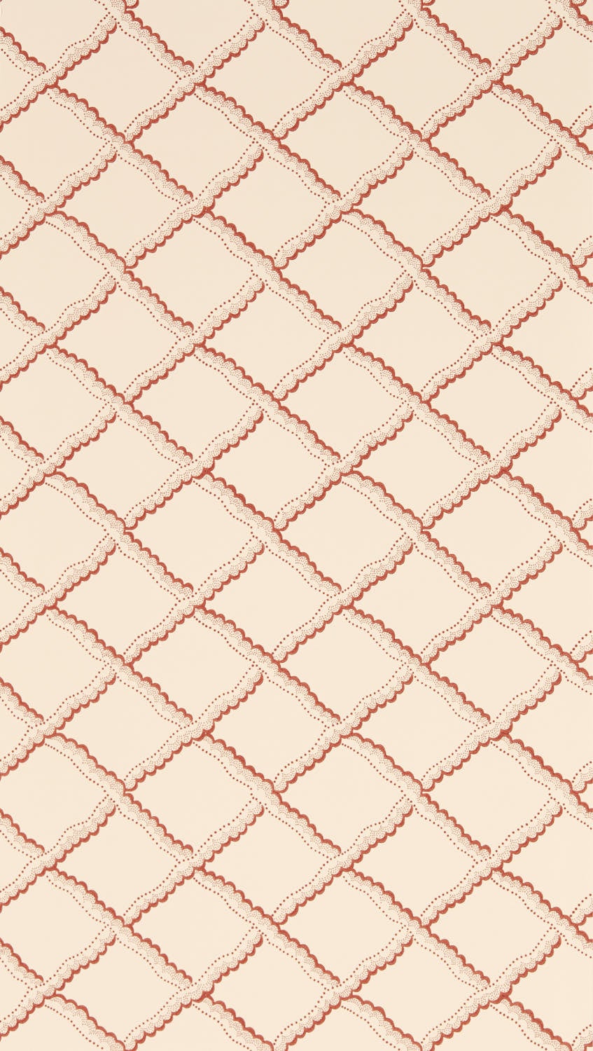 Sanderson - Rye Berry/Pink Clay Country Woodland Wallcove