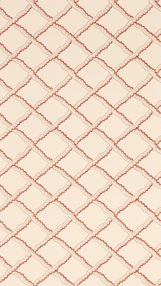 Sanderson - Rye Berry/Pink Clay Country Woodland Wallcove